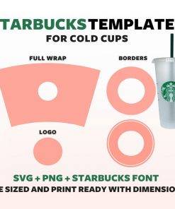 Download Starbucks Cold Cup Wrap Svg Free