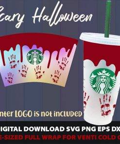 Mickey Starbucks cup full wrap SVG Free