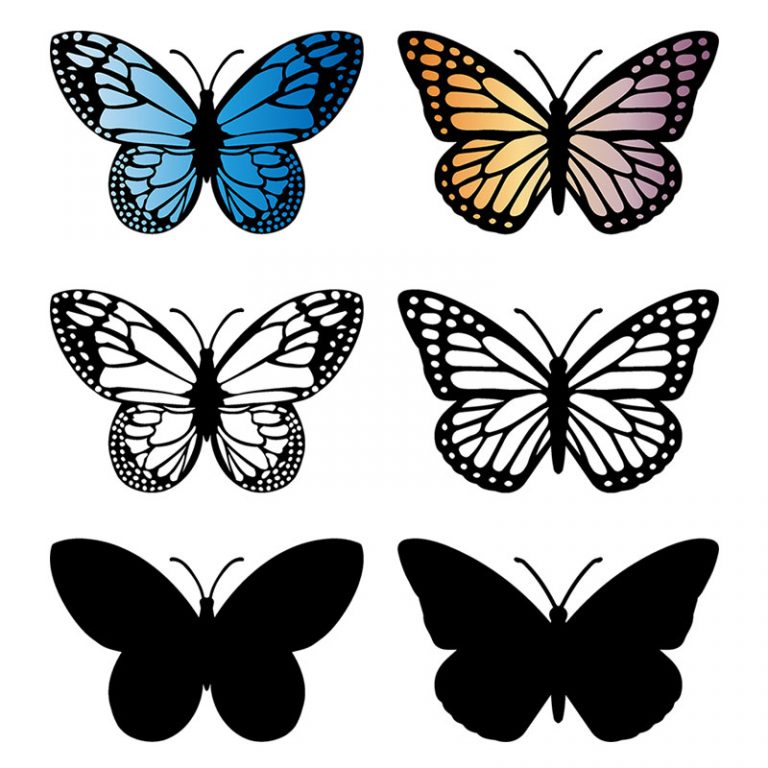 82+ Free Layered Butterfly SVG Cut Files - Free SVG Cut Files | Free